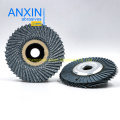 Ceramic Flexible Flap Disc with Plastic or Metal Backing